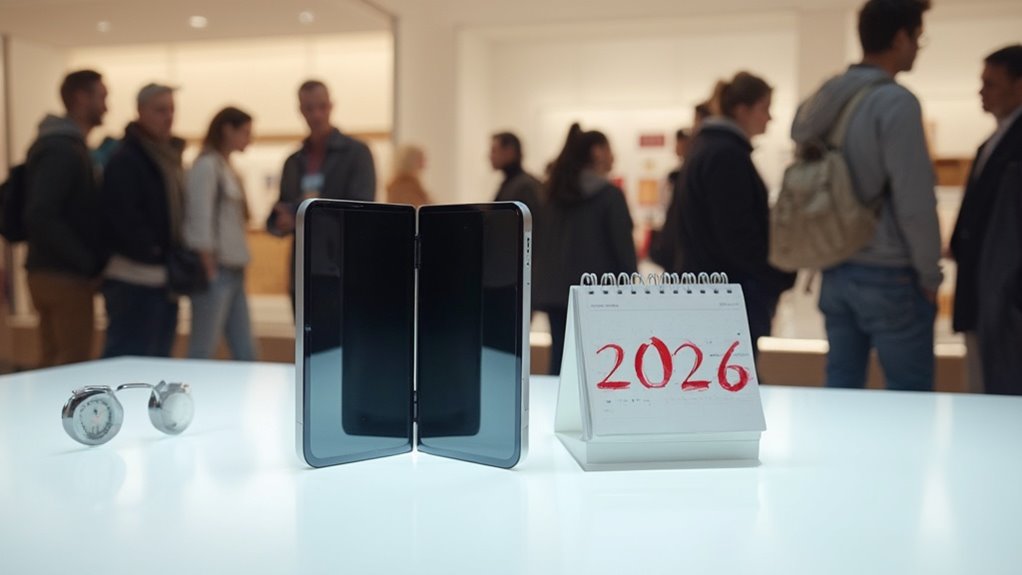iphone fold release postponed